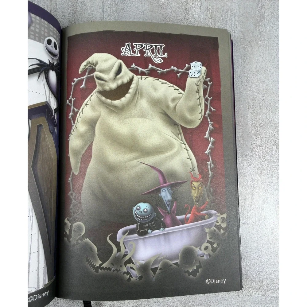 Disney Nightmare Before Christmas Jack Skellington Journal Planner Sticker Sheet